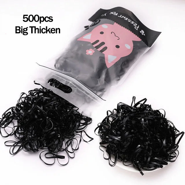 Élastiques Cheveux Colorés